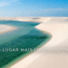 O paraíso brasileiro onde dunas brancas escondem lagoas de azul impossível