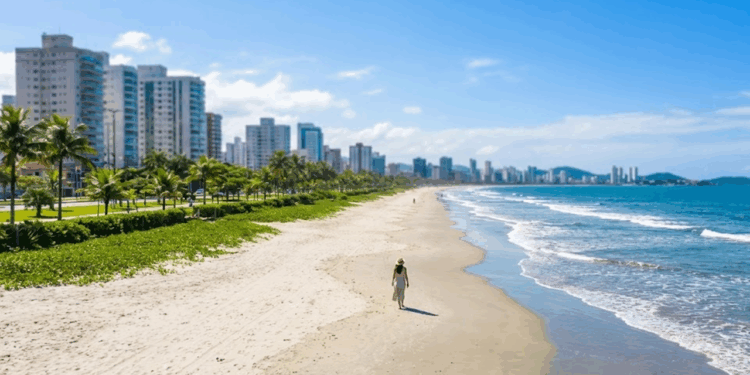 A cidade que abriga o maior jardim de praia do mundo virou referência como a 6ª melhor qualidade de vida do Brasil