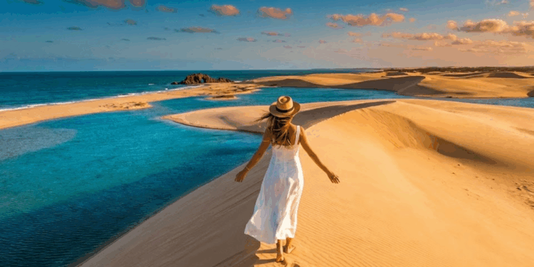 O Caribe Brasileiro de águas mornas e lagoas azul-turquesa no litoral