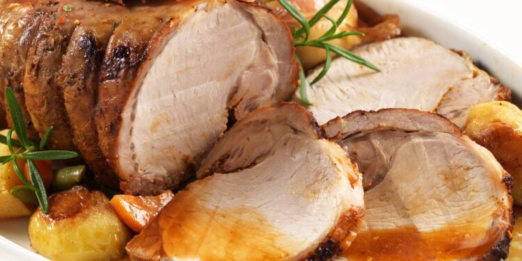 Receita de lombo de porco na travessa