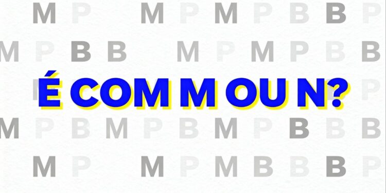 12 palavras com M antes de P e B que confundem até adultos