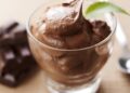 mousse de chocolate em copo