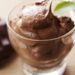 mousse de chocolate em copo