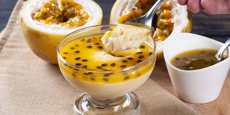 delicioso mousse de maracujá