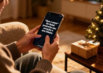 Frases natalinas de Natal para mandar aos amigos e familiares