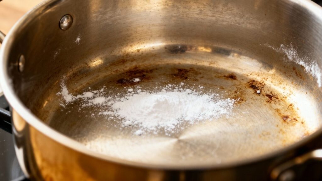 Uma pitada desse item da cozinha clareia qualquer panela encardida