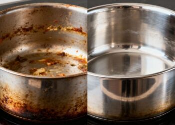 Uma pitada desse item da cozinha clareia qualquer panela encardida