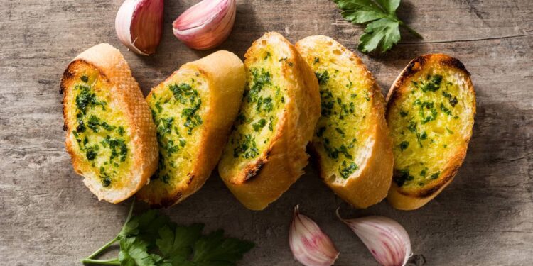 pão de alho fácil