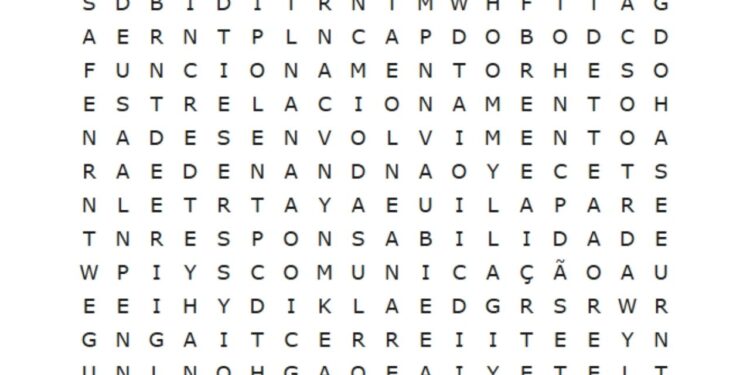 Encontre as 5 palavras em 30 segundos e prove que sua atenção está afiada