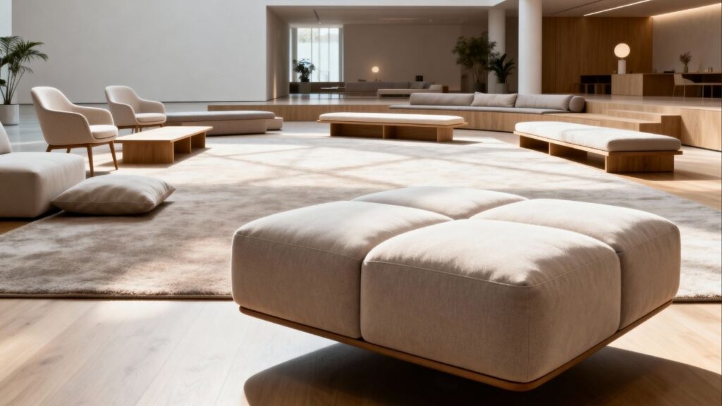 Adeus sofá: nova tendência de espaço livre transforma a sala