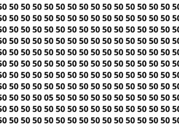 Encontre o número 05 entre vários números 50 em apenas 20 segundos neste desafio