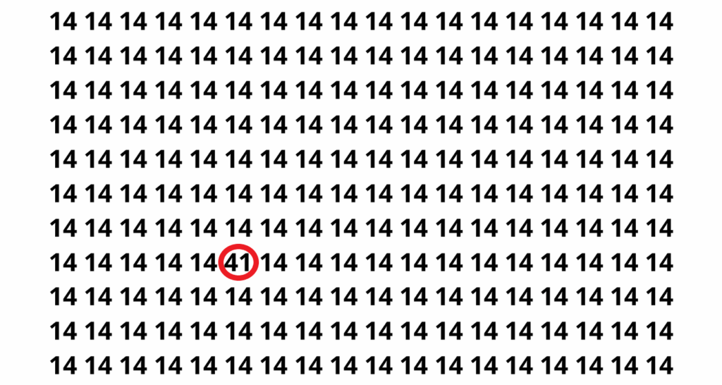 Apenas 3 em 30 pessoas conseguem encontrar o número escondido na imagem