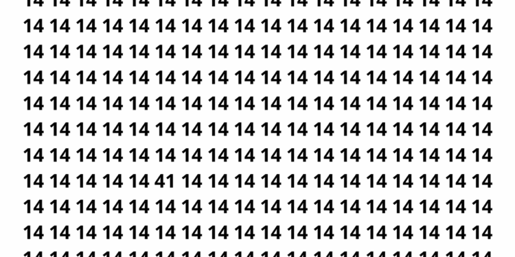 Apenas 3 em 30 pessoas conseguem encontrar o número escondido na imagem