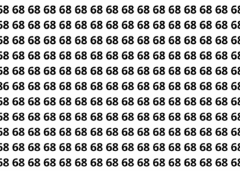 Encontre o número 86 entre vários números 68 em apenas 12 segundos neste desafio