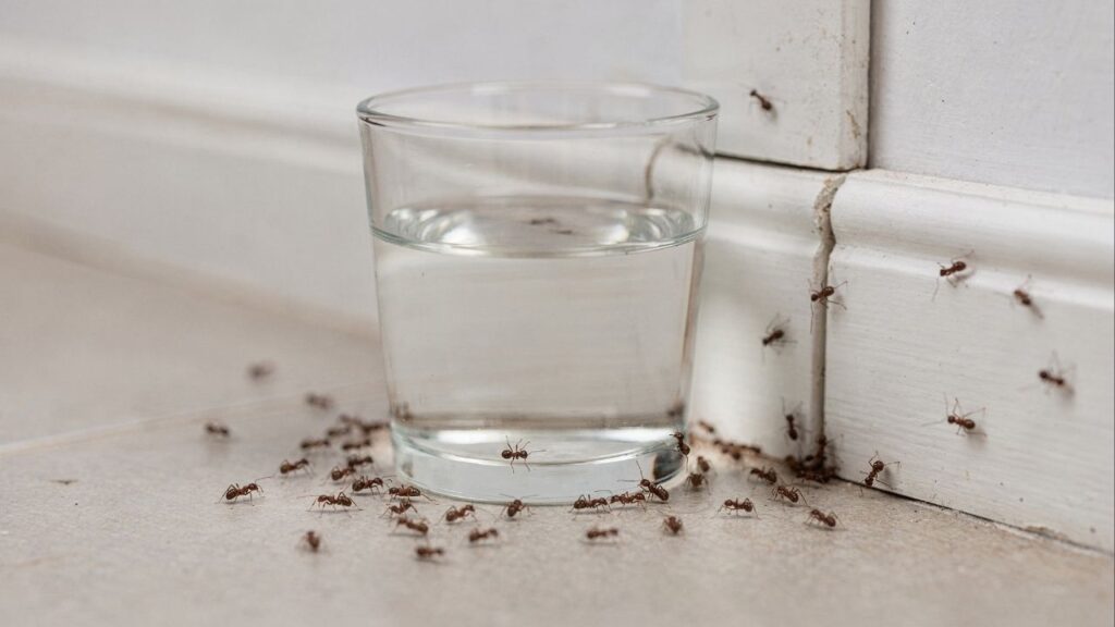 Basta um copo deste item da cozinha para eliminar formigas de forma natural