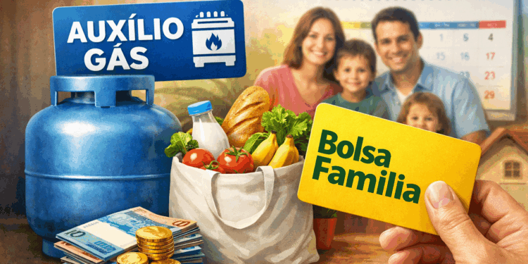 Auxílio Gás e Bolsa Família podem ser recebidos juntos por famílias?