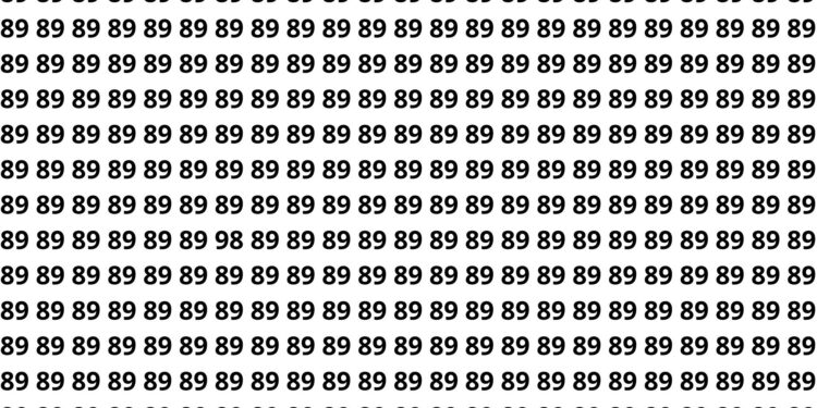 encontre o numero 98