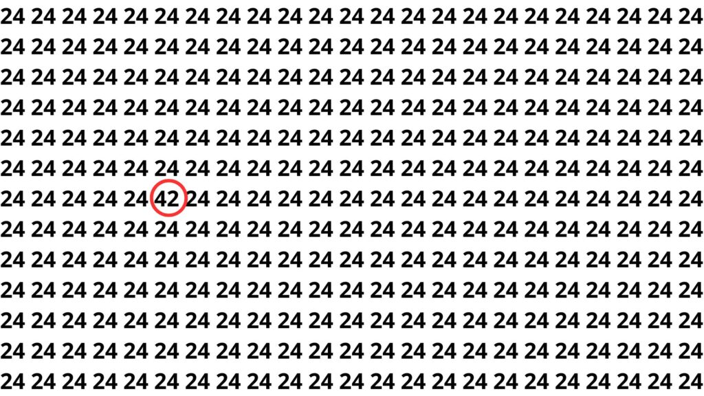 encontre o número 42