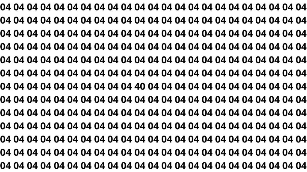 encontrar o número 40