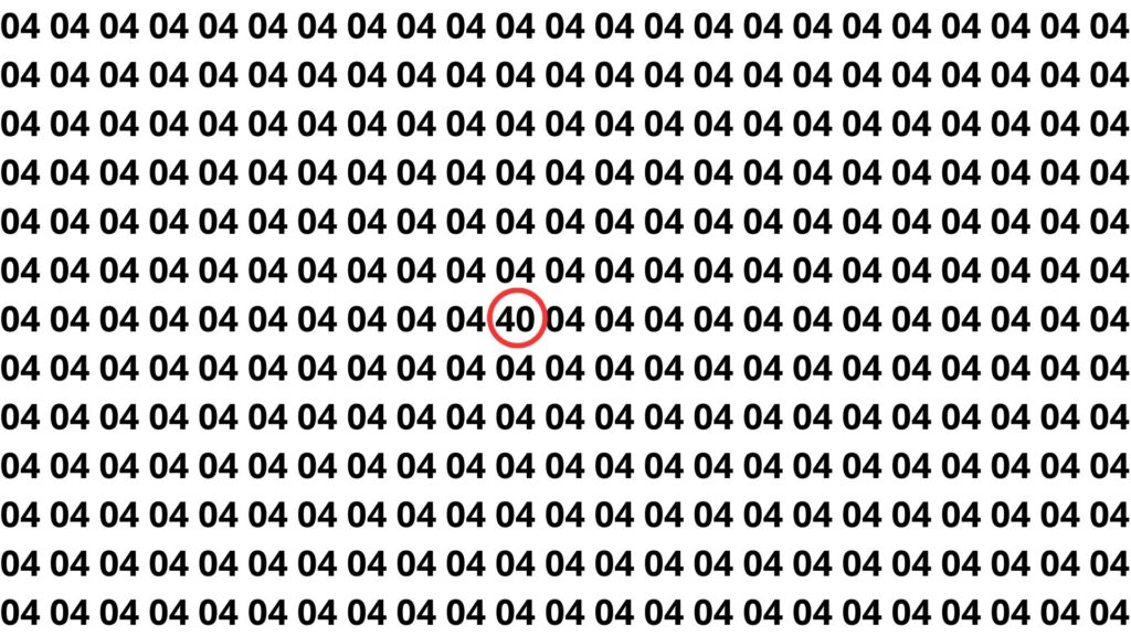 encontrar o número 40
