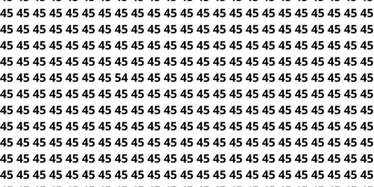 encontre o número 54