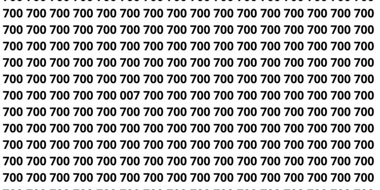 Encontrar o 007 entre tantos 700 virou o desafio que poucos conseguem vencer