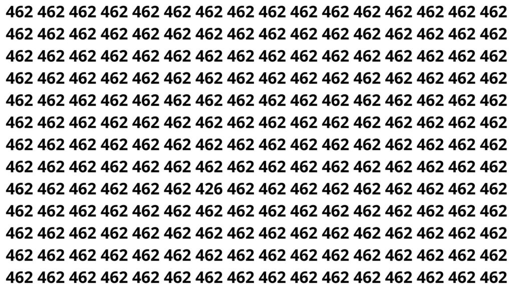 encontrar o número 426