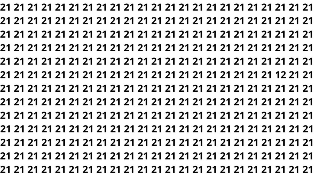 encontre o número 12