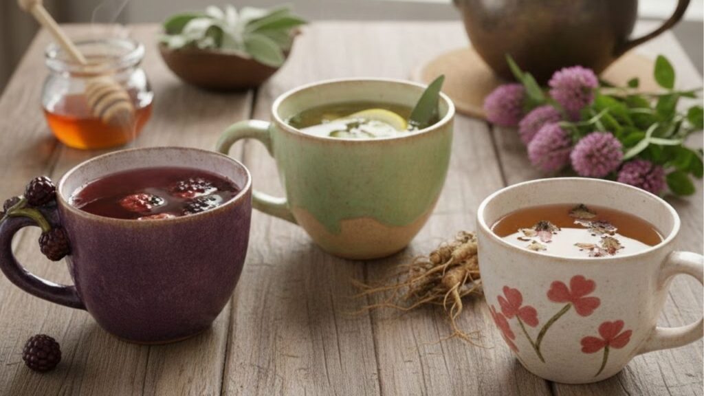 Chás que toda mulher acima de 40 anos ou na menopausa deve beber no dia a dia para aliviar ondas de calor e alterações de humor, mas que poucas pessoas conhecem