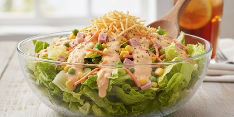 Nem gelo, nem água, com esta salada americana suas refeições ficarão mais refrescantes e deliciosas no verão