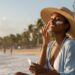 Rotina de cuidados com a pele para dias de praia, garantindo a proteção e a hidratação da pele mesmo em contato com o sol e a água do mar