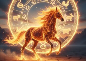 2026 é o ano do Cavalo de Fogo no horóscopo chinês, atraindo prosperidade e impulso na vida profissional