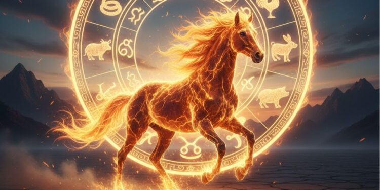 2026 é o ano do Cavalo de Fogo no horóscopo chinês, atraindo prosperidade e impulso na vida profissional