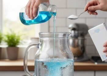 Aprenda a fazer uma solução mágica de limpeza para casa com o Dr. Bactéria e utilize na higienização de pisos, móveis e objetos