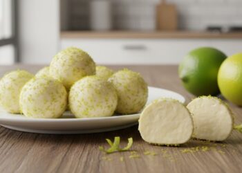 Este docinho de limão é delicioso, fácil de fazer e leva apenas 2 ingredientes no preparo, experimente a receita e surpreenda-se com o sabor