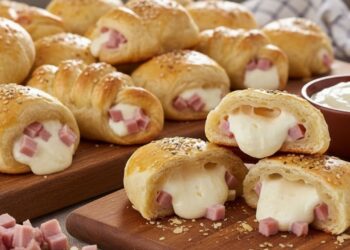 Salgado de apenas 3 ingredientes que fica pronto em poucos minutos e vai salvar o lanche da tarde da sua família