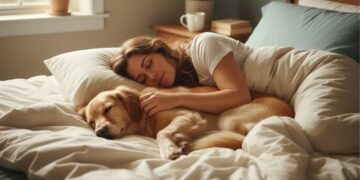 Segundo a psicologia, pessoas que dividem a cama com seus animais de estimação desenvolvem forças emocionais silenciosas