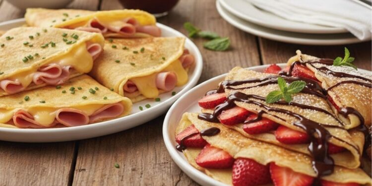 Testamos a receita de crepe mais macia e deliciosa já provada, é fácil de fazer, precisa de poucos ingredientes e combina com diversos recheios
