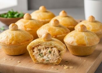 Como preparar empadinha com massa quebradiça usando apenas 3 ingredientes de forma prática, saborosa e em poucos minutos