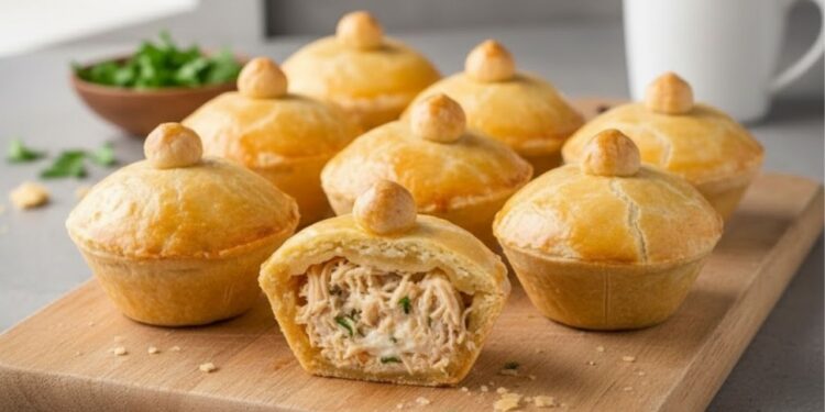 Como preparar empadinha com massa quebradiça usando apenas 3 ingredientes de forma prática, saborosa e em poucos minutos