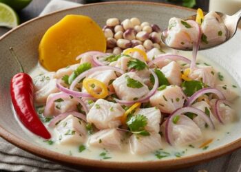 Revelamos o ingrediente secreto para fazer o ceviche perfeito, combinando textura ao frescor delicioso do prato