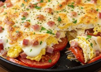 Coloquei ovos nos tomates e me surpreendi com o resultado da receita, ficou pronta em poucos minutos e salvou o meu jantar