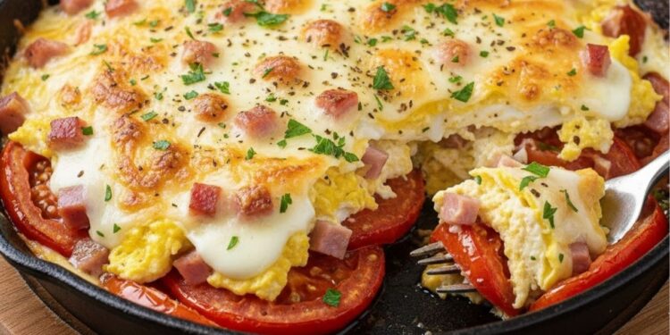 Coloquei ovos nos tomates e me surpreendi com o resultado da receita, ficou pronta em poucos minutos e salvou o meu jantar