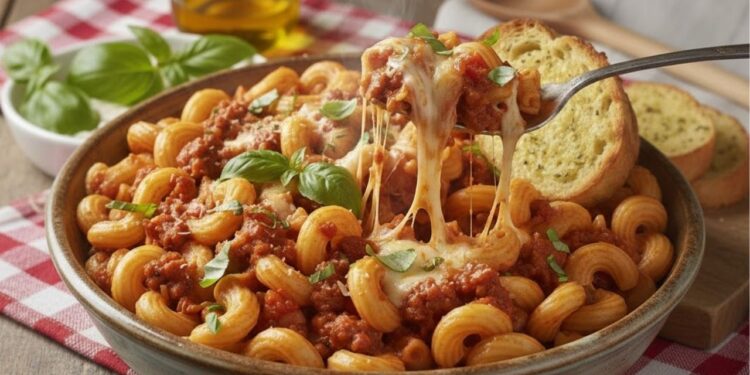 Misture macarrão, calabresa e creme de leite, e tenha a melhor e mais rápida receita para o jantar com a família