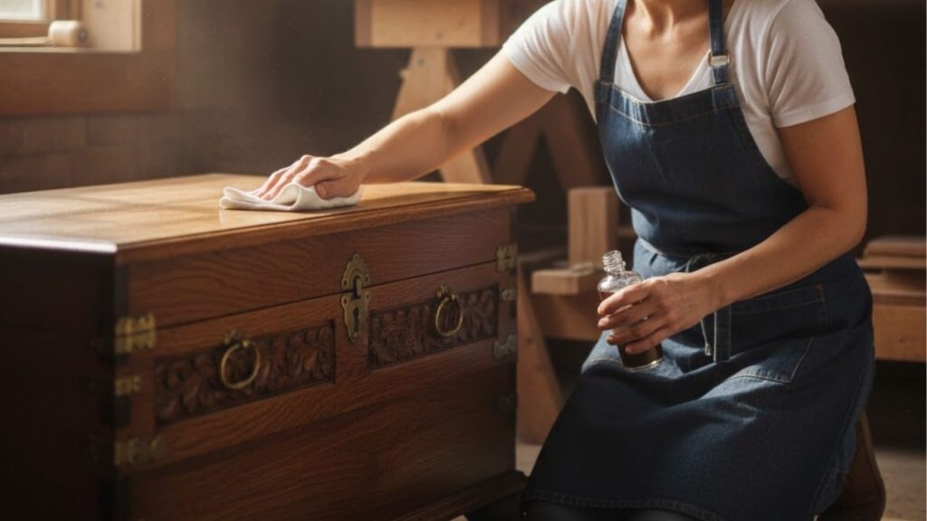 Como limpar móveis dando brilho sem estragar a madeira, evitando que fique estufada, manchada ou apodreça o material