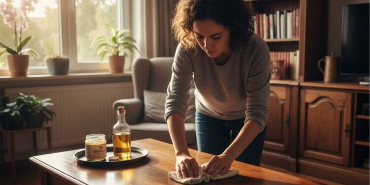 Como limpar móveis dando brilho sem estragar a madeira, evitando que fique estufada, manchada ou apodreça o material