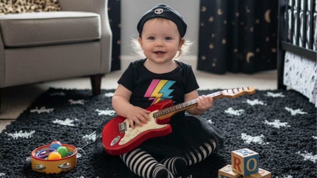 Nomes femininos para bebês inspirados em bandas de rock para pais alternativos que querem ousar com personalidade e criatividade