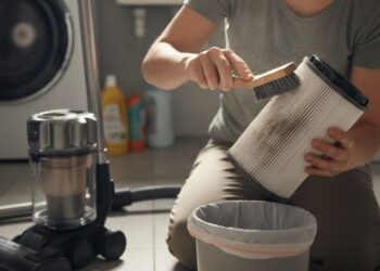 Guia completo para limpar aspirador de pó e garantir máximo desempenho do aparelho, melhorando a qualidade do ar evitando uma das principais causas de doenças respiratórias