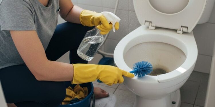 Com esta misturinha mágica você irá remover toda a crosta e manchas do vaso sanitário em menos de 5 minutos, solução prática, econômica e eficiente