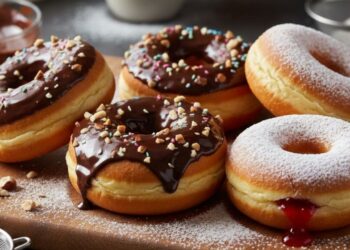 Você vai se surpreender com esta receita deliciosa de donuts, é muito fácil de fazer, fica pronto em pouco tempo e combina com diversos recheios